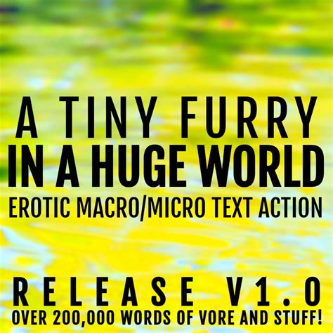 Tiny Furry In A Huge World .